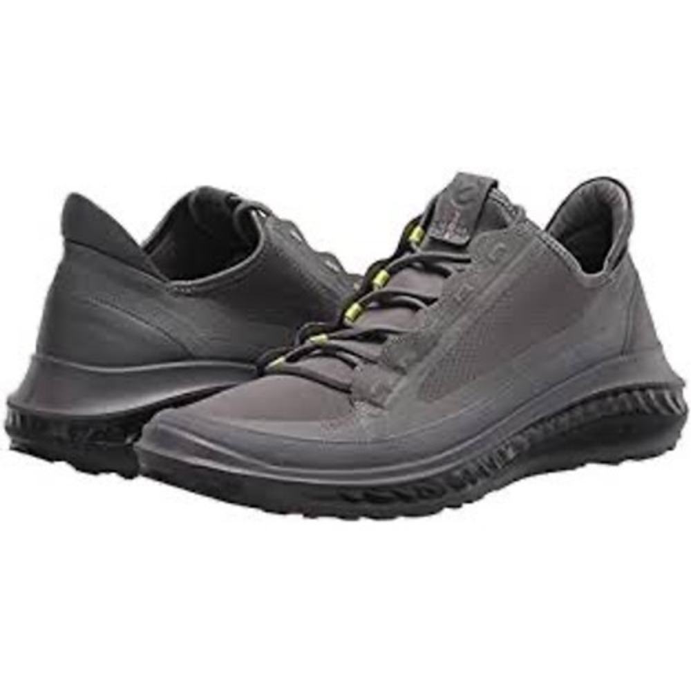 ECCO ST.360 Mens Sneakers Dark Gray Athletic Shoes Size 44 EU 10-10.5 US